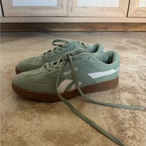 Reebok Mint Green Sneakers with White Details